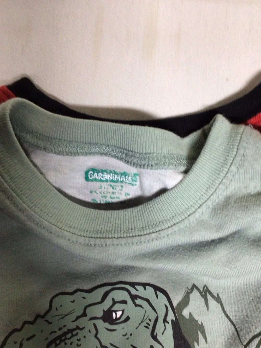 Old Navy Red and Black Kids' Graphic Tee